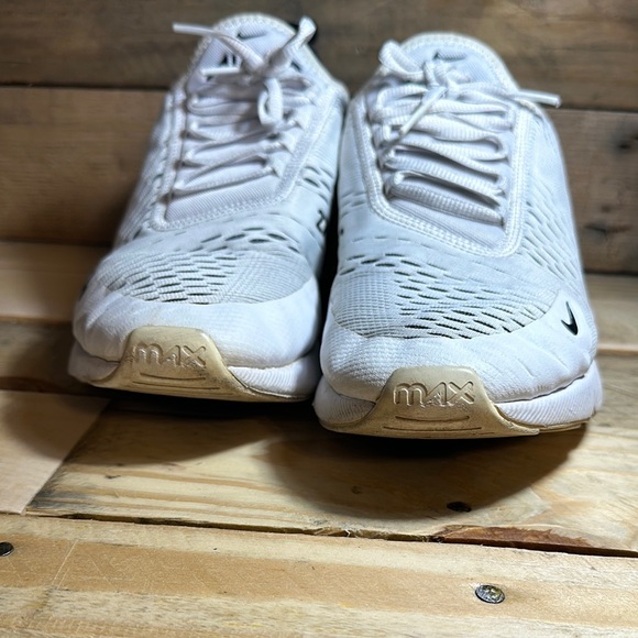 Nike Air Max 270 White Sneakers - Picture 9 of 10